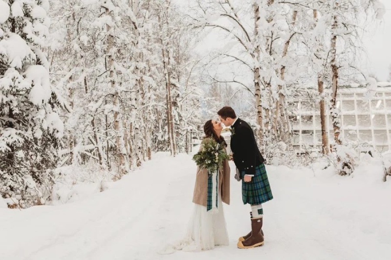Alaska Botanical Garden Wedding Vision