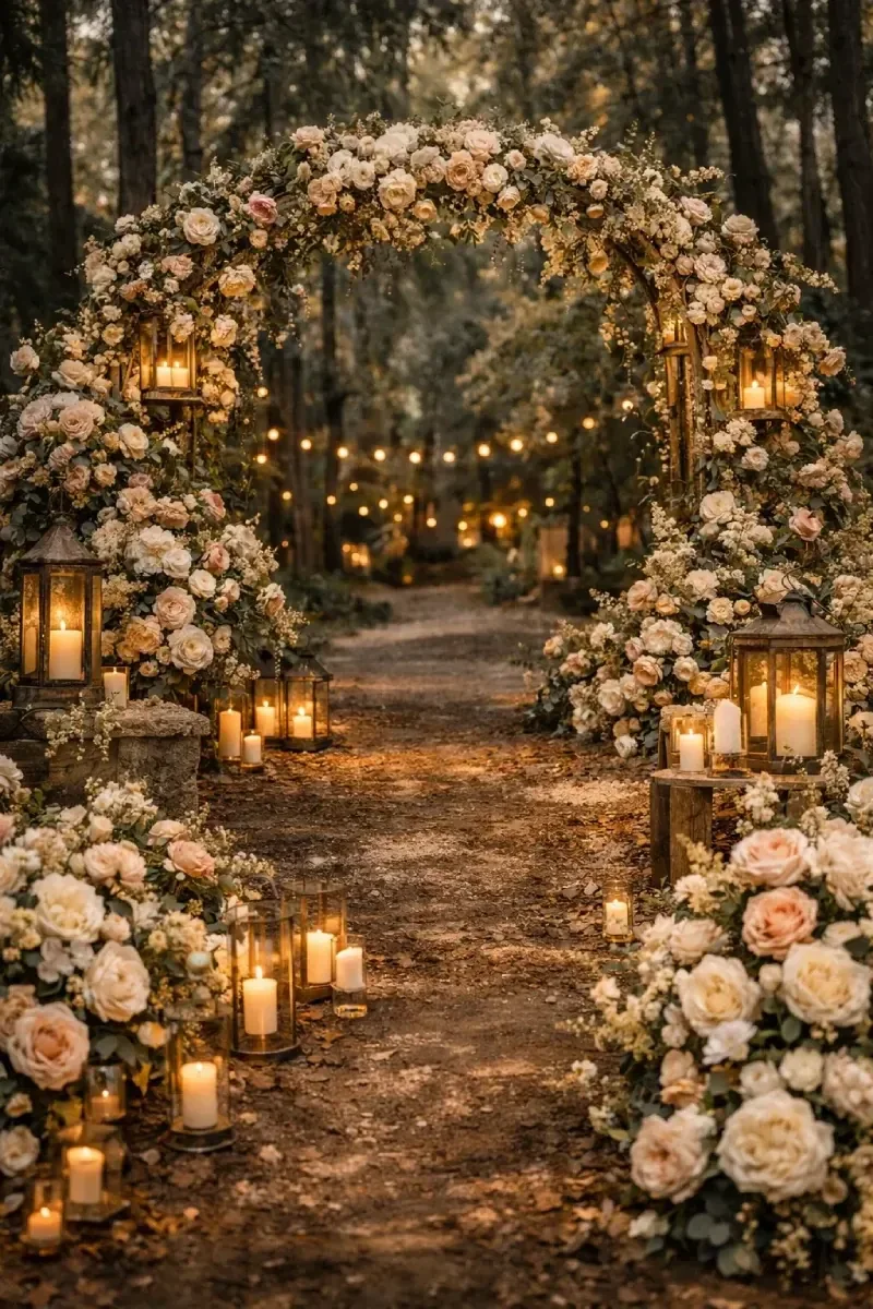 Wedding floral detail