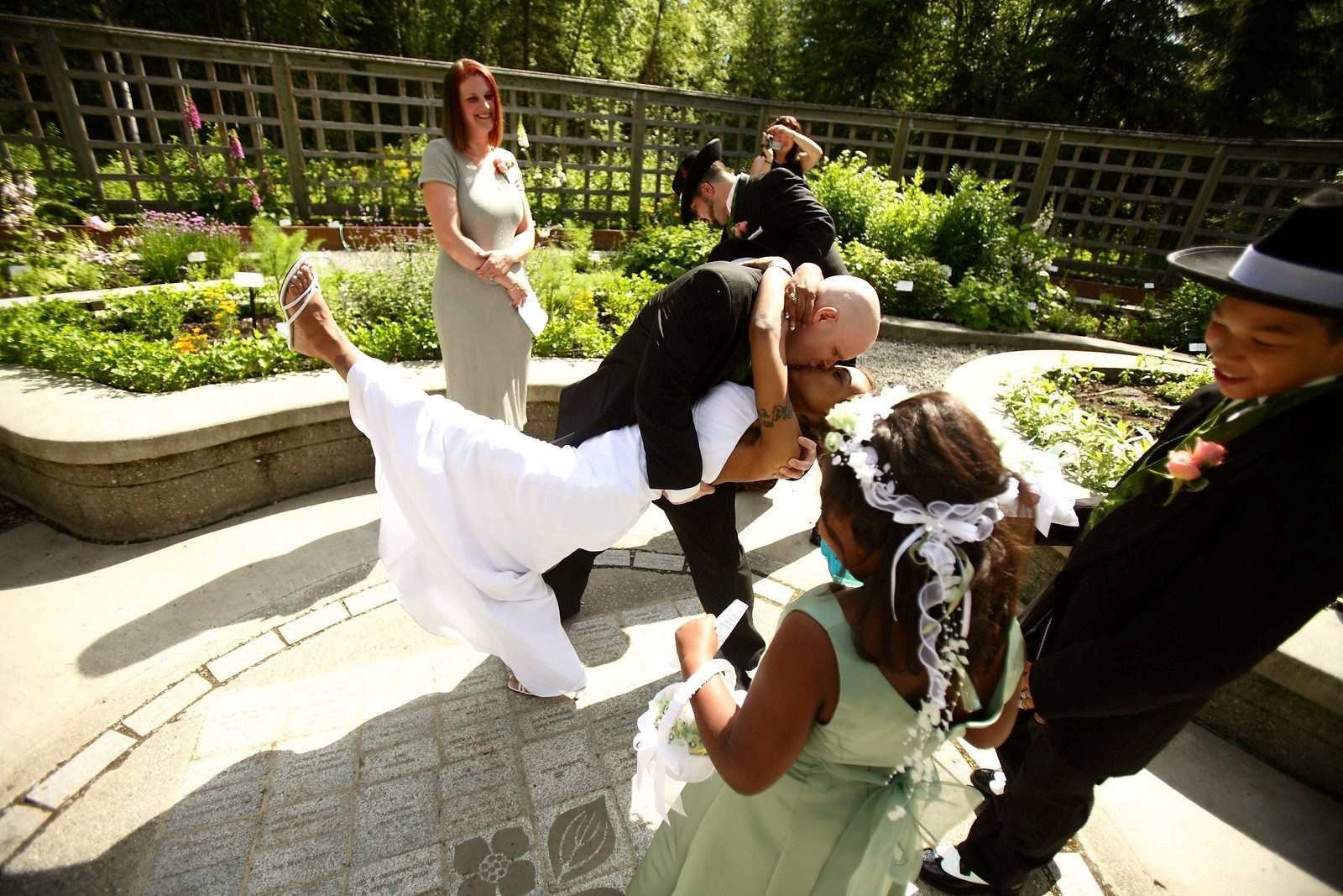 Alaska Botanical Garden wedding venue