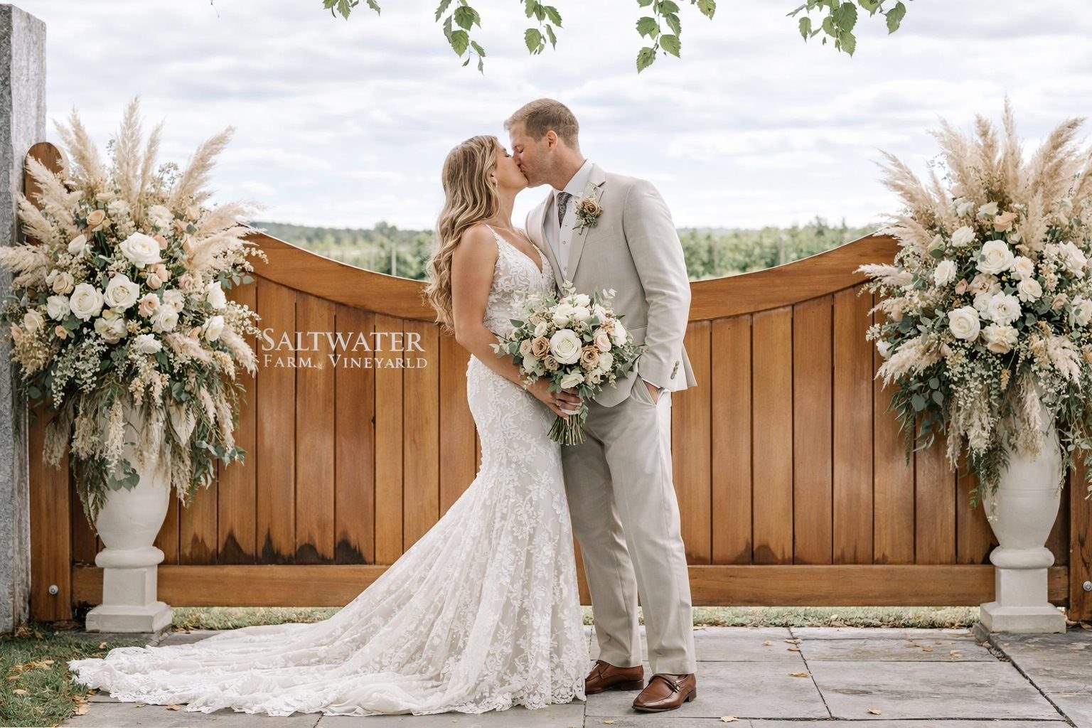 Saltwater Farm Vineyard wedding venue