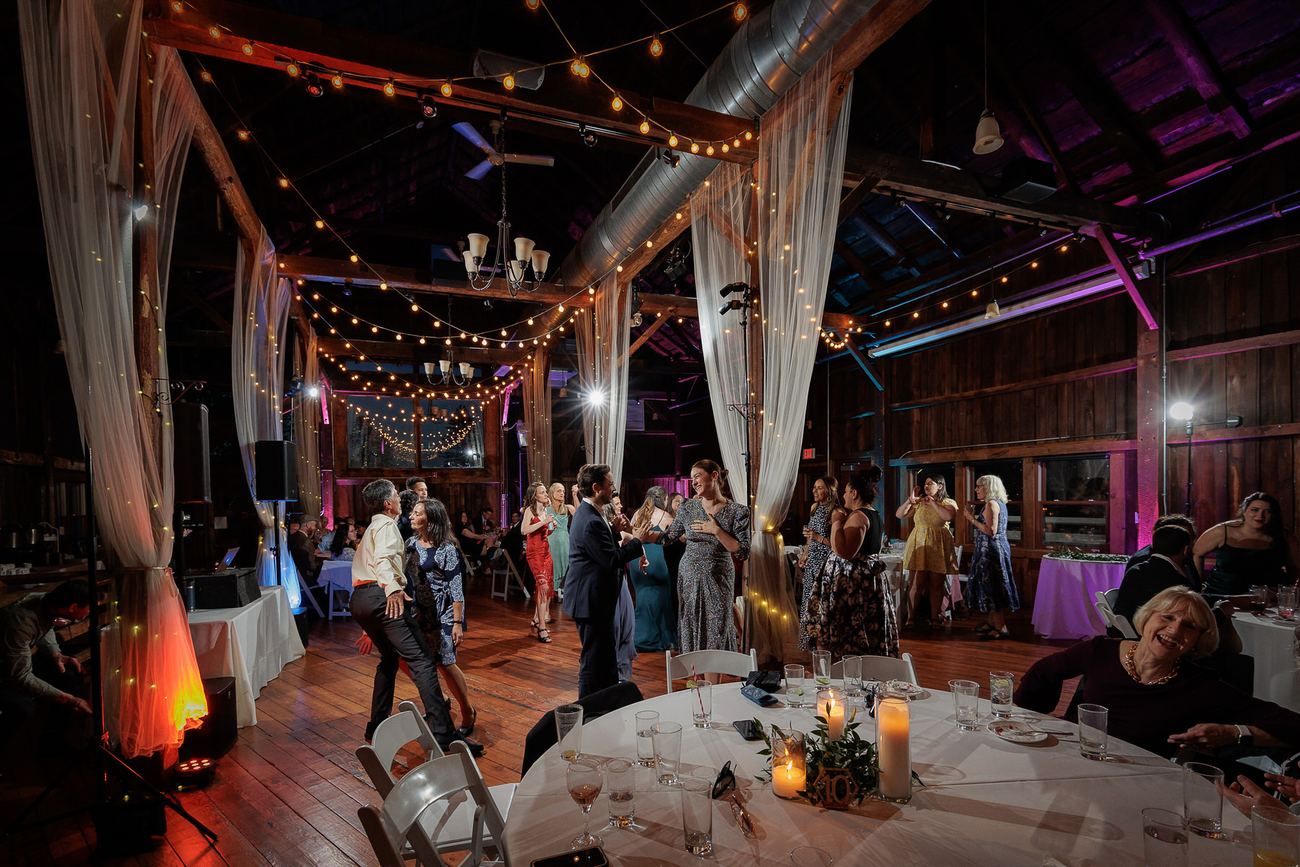 The Red Barn at Hampshire College wedding venue