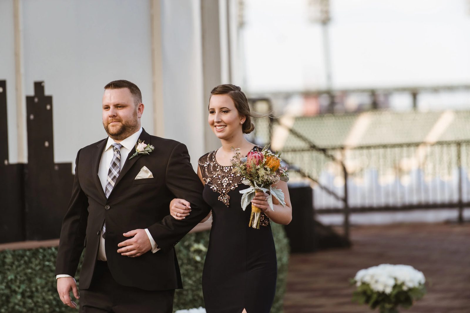 The Detroit Opera House Sky Deck wedding venue